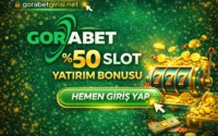 Gorabet %50 Slot Yatırım Bonusu