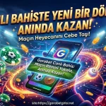 Gorabet Canlı Bahis Maçın Ritmini Yakala, Anında Kazan