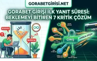 Gorabet Girisi İlk Yanıt Süresi Beklemeyi Bitiren 7 Kritik Çözüm