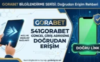 Gorabet Doğrudan Erişim 541Gorabet Güncel Giriş Adresi